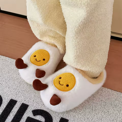 Fried Egg Jellycat Slippers